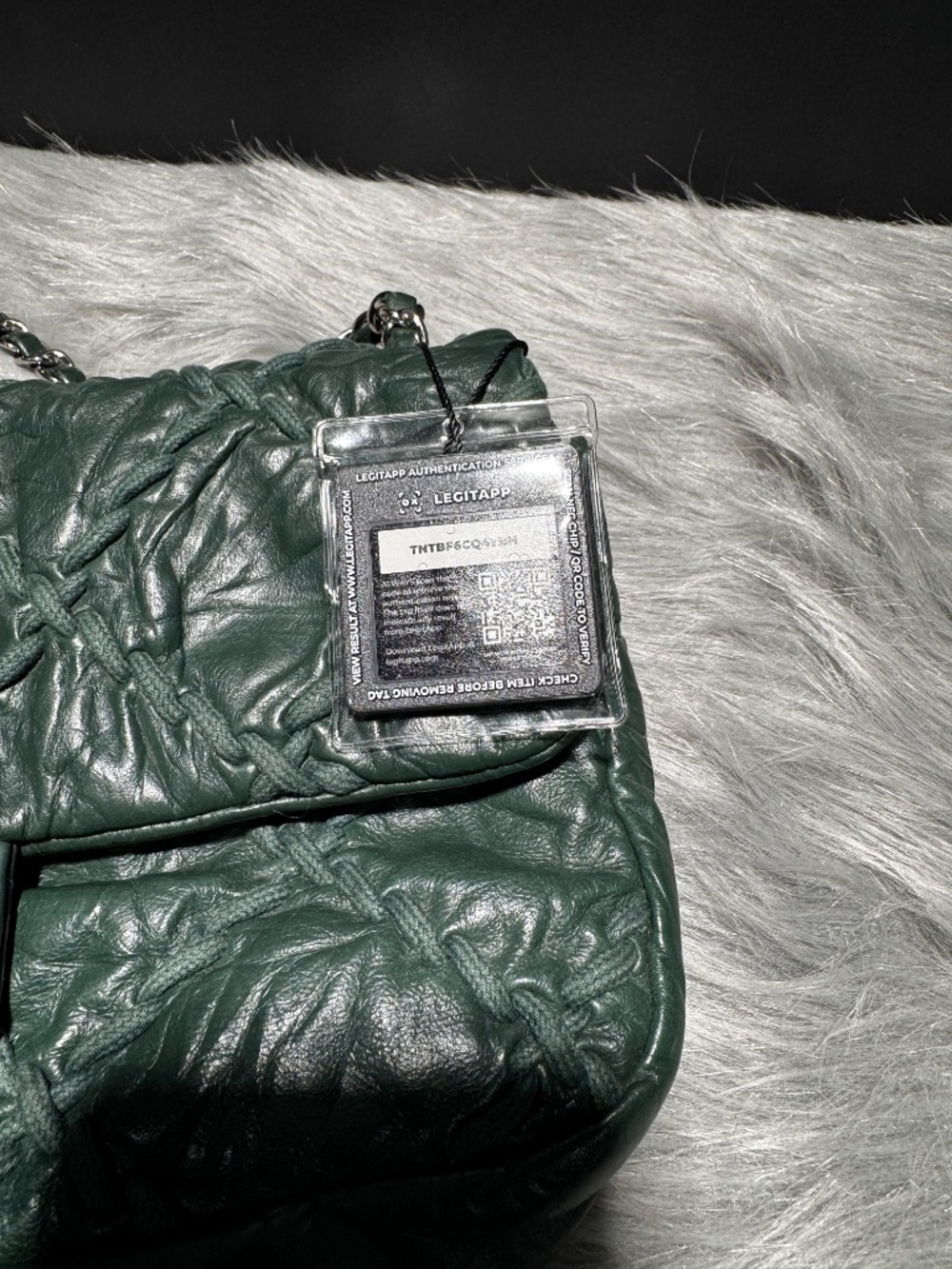 CHANEL Vintage 2010 Ultra Stitch Jumbo Flap Bag~PreLoved w/COA - Picture 9 of 9